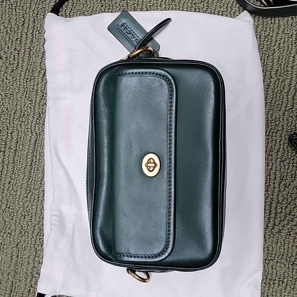 Coach, leather belt bag.